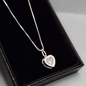 CORRENTE VENEZIANA COM PINGENTE CORAÇÃO