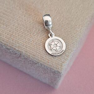 BERLOQUE PROFISSÃO AGRONOMIA EM PRATA 925