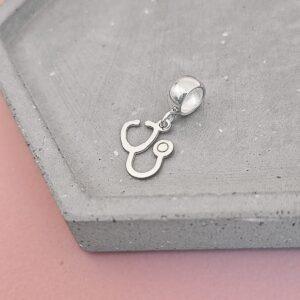 BERLOQUE ESTETOSCÓPIO EM PRATA 925