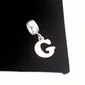 BERLOQUE LETRA H EM PRATA 925