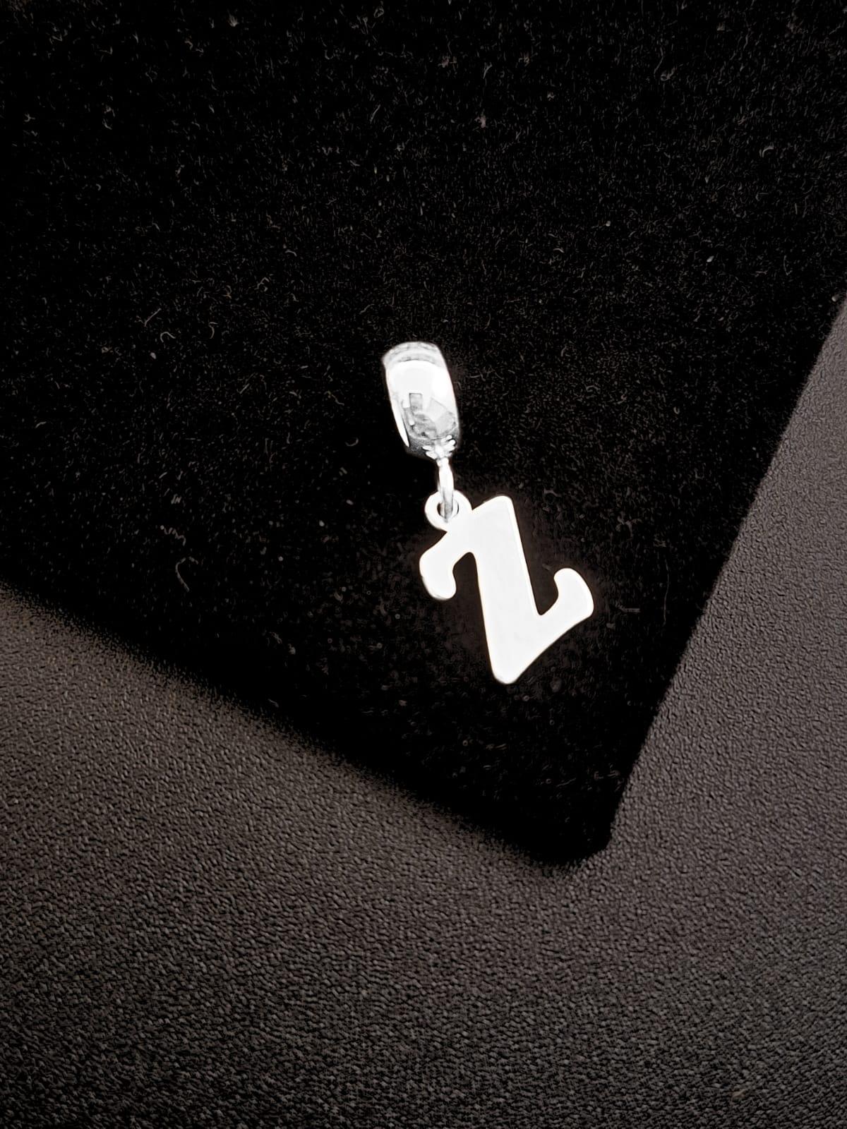 BERLOQUE LETRA Z EM PRATA 925