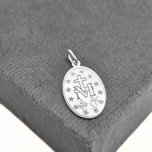 COLAR COM MEDALHA DE NOSSA SENHORA DAS GRACAS